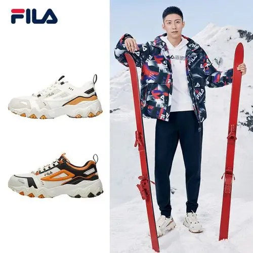 fila斐乐女鞋heritage系列黄景瑜同款官方老爹鞋2020秋新款运动鞋休闲