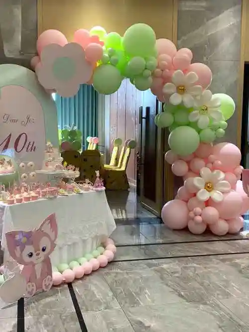 琳娜贝尔小狐狸主题十岁生日宴会派对布置策划摄影摄像服务