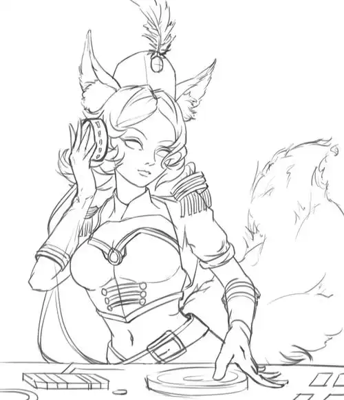 妲己|插画|游戏原画|喵匠l_win - 原创作品 - 站酷 (zcool)