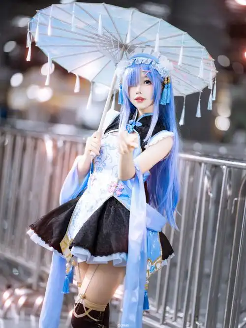 萤火虫动漫游戏嘉年华##蕾姆##二次元cos大赏##从零开始的异世界生活