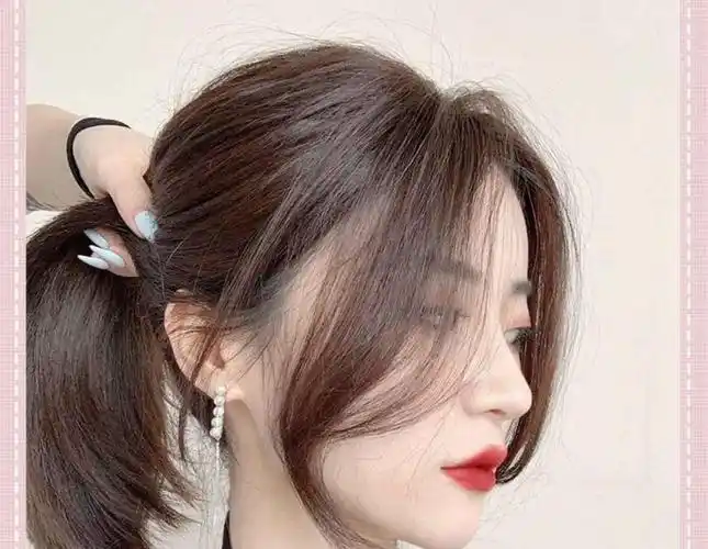 世雅空气八字刘海假发片中分刘海微卷一片式无痕自然仿真发头顶补发女