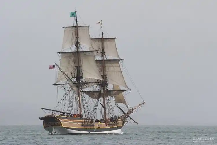 和大家聊聊《刺客信条:黑旗》的战船——双桅横帆船