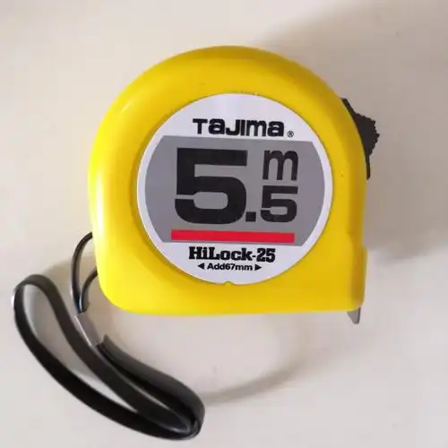 田岛卷尺钢卷尺子盒尺3.5米5.5米7.5米尺双面刻度尺条高精度耐磨