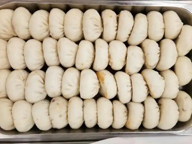 大食堂早餐菜品照片