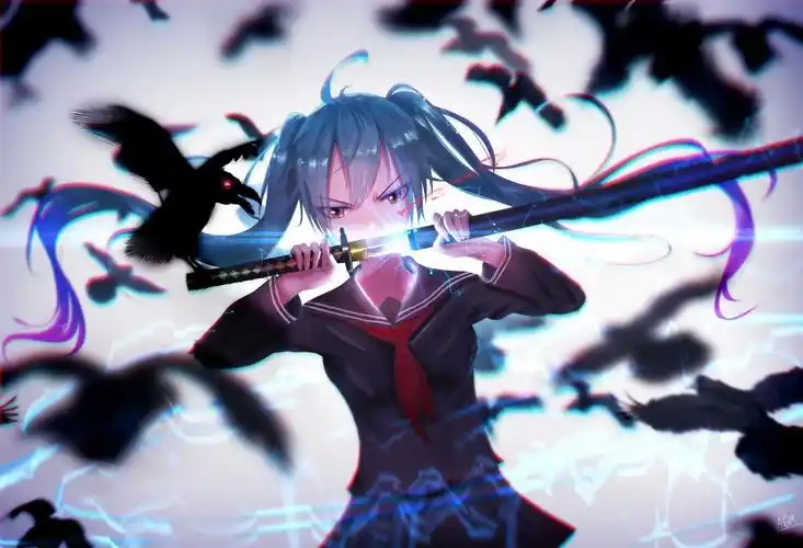 miku拔刀vocaloid初音未来