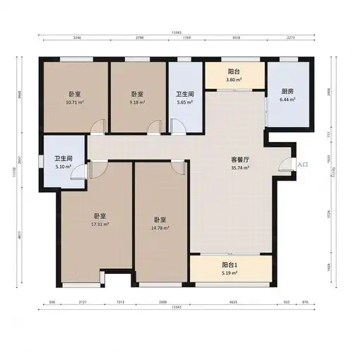 拿下金二环四室两厅两卫人车分流双气小区错过再无
