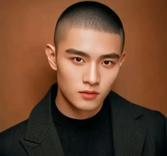 男发剪来剪去,最有型还是超短小寸头,精神利落免打理|发型|短发|脸型