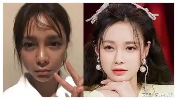 "素颜无人识"的6位女星,带妆个个绝世美颜,卸妆:大姐你是谁|柳岩|沈梦