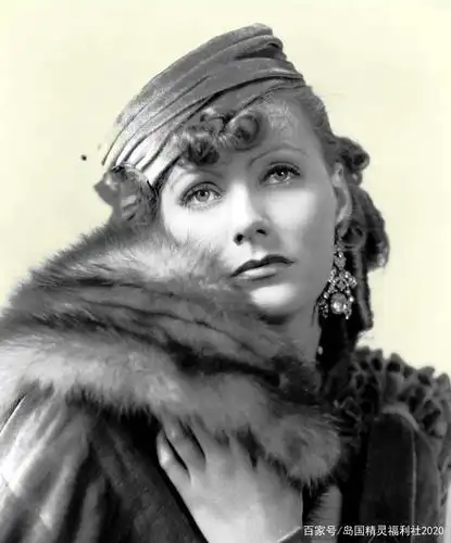 好莱坞影星葛丽泰嘉宝老照片