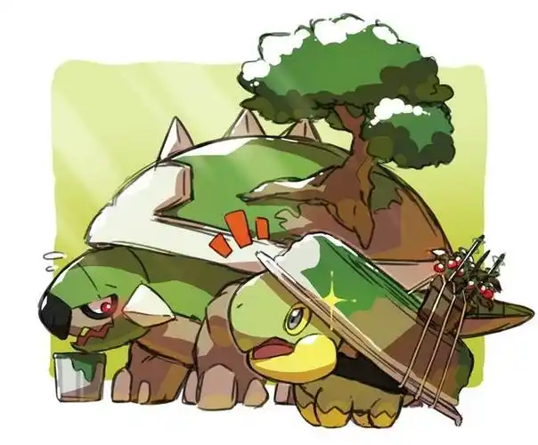 口袋妖怪中的不起眼的御三家,像一座大山一样的土台龟实力分析