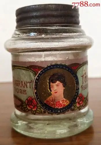 民国美人"化妆品"瓶!
