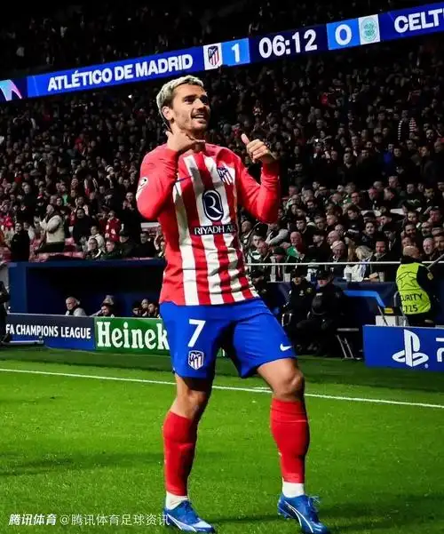 官方马竞前锋格列兹曼当选本周欧冠最佳球员