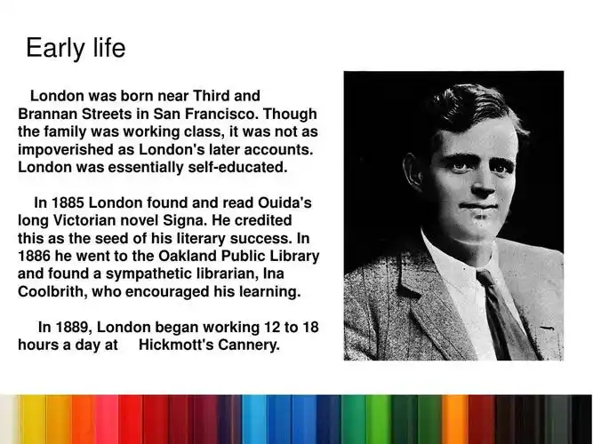 jack london 简介ppt