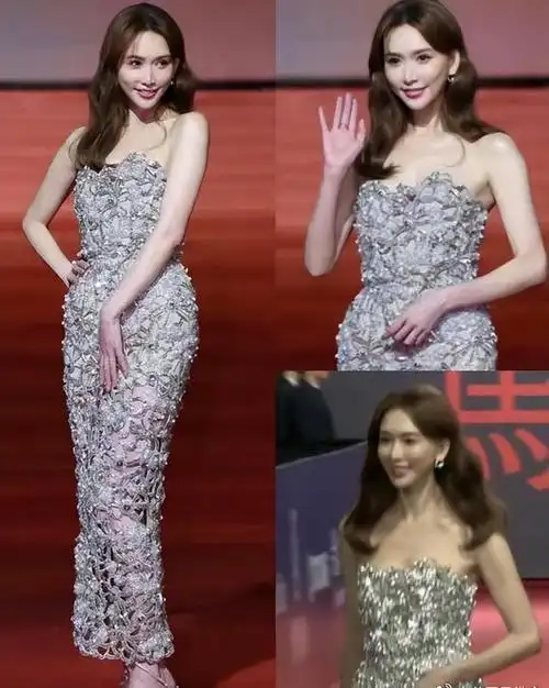 林志玲亮相金马奖,弯腰曲背小心翼翼,外貌大变样被指撞脸小s
