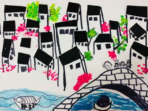 2020秋季儿童画创意班《江南》欣赏