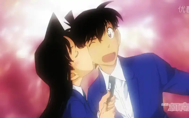 【前方高甜预警】终于等到小兰和新一的世纪之吻_哔哩哔哩 (゜-゜)つ