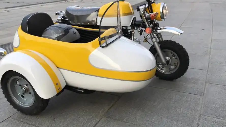 老徐爱摩托最萌侉子金城monkey金童70改装边三轮