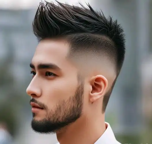 2024尝试时尚男士发型的不二选择:圆寸头,飞机头,分头发型