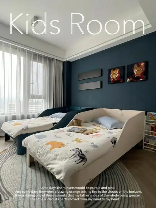 儿童房 放弃上下床选择两个小床我后悔了吗