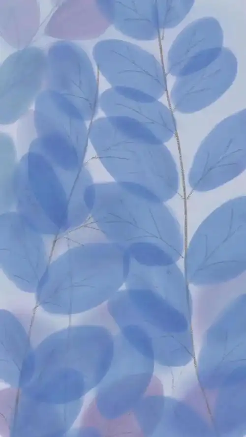 蓝色治愈系壁纸〕点赞拿图