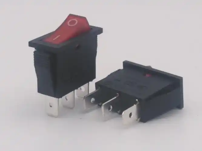 电锅开关配件按钮2100w多功能多星电饭锅电炒电热锅船型开关带灯