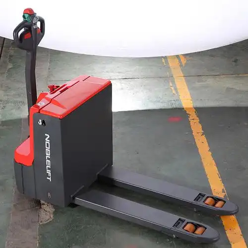 诺力电动搬运pt16l长手柄电动托盘车步行式电动液压车现货供应