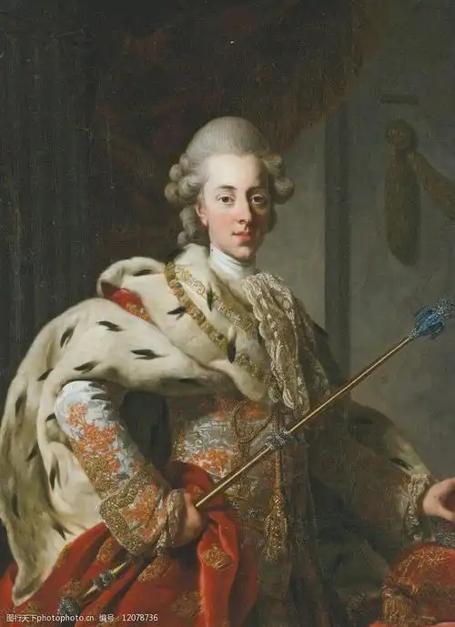 丹麦国王克里斯蒂安七世图片