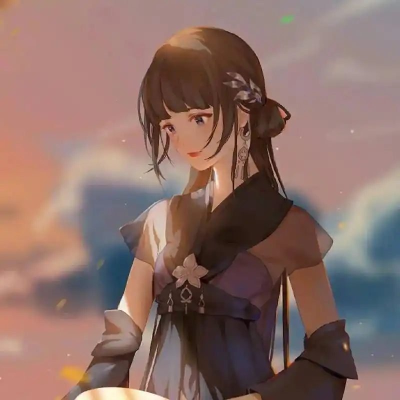 古风动漫女生头像玉容寂寞泪阑干梨花一枝春带雨