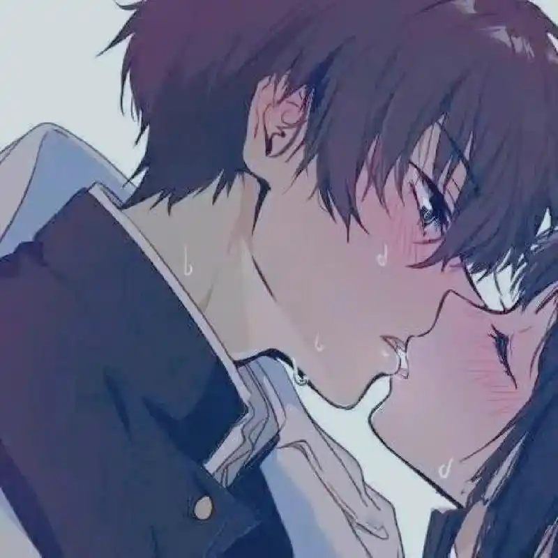 动漫亲嘴头像