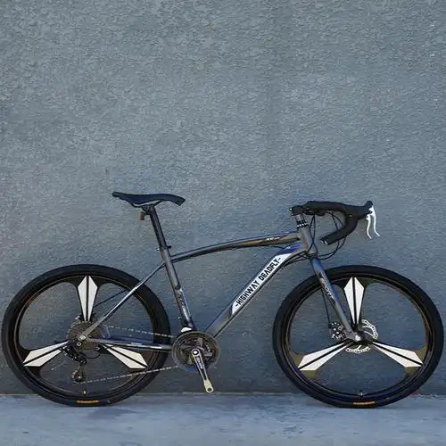 魅扣死飞变速自行车公路赛车弯把肌肉活飞单车双碟刹学生男女报价_参