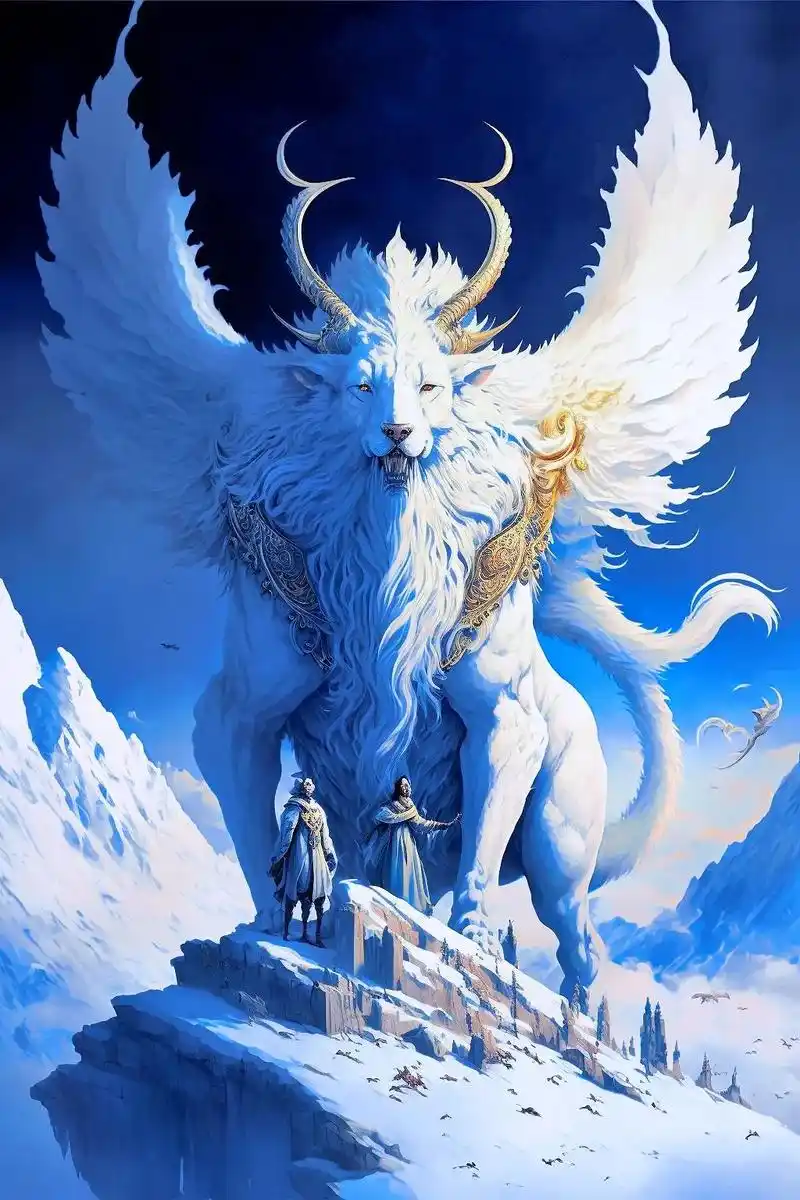 白泽神兽现见者好运