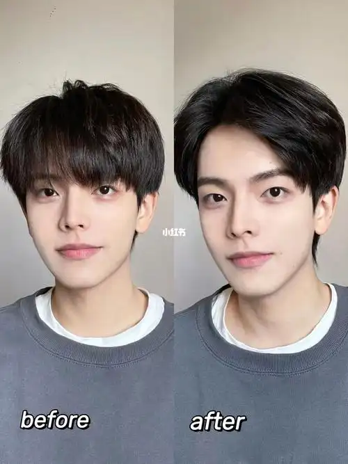 男生发型3分钟get出门约会发型75