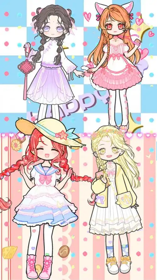 缤纷换装女孩游戏安卓版图片2