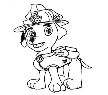 汪汪队简笔画图片大全