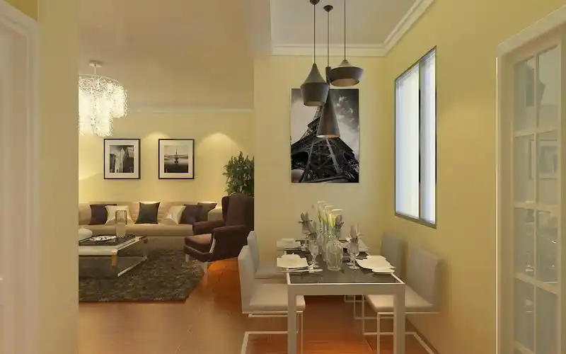 现代简约三居室90平米3万-万科新里程装修案例-海口房天下家居装修网