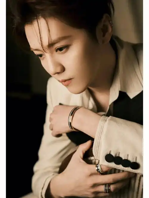 鹿晗最新光影氛围大片