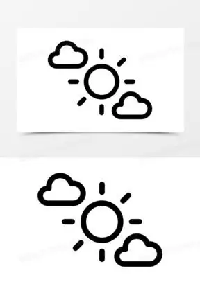 阴天图标10下雨阴天雨伞彩虹10阴天的日历界面符号图标00天气预报阴天
