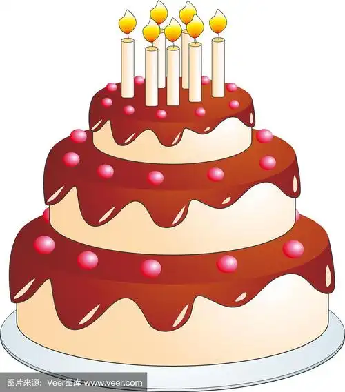 蛋糕的卡通