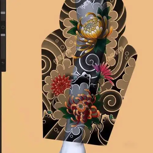 老传统花臂素材