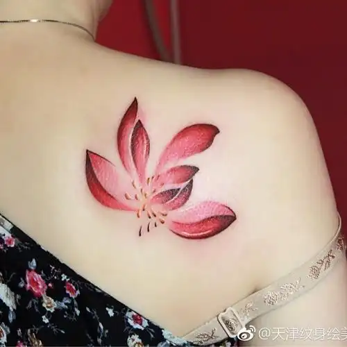 莲花._纹身图案手稿图片_白强的纹身作品集