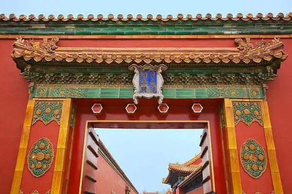 中国,北京,故宫,门