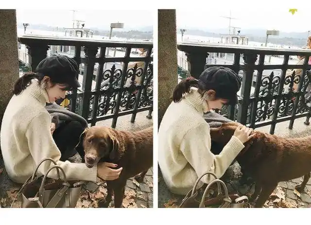 低马尾属于最简单的搭配帽子的扎法,卷发扎起来简直就是背影杀手啊有