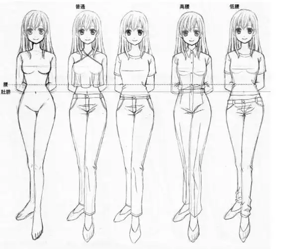 想要学会画动漫人物的身体比例,一定要多临摹多看教程,今天小编就给