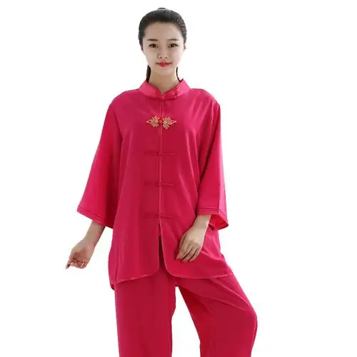 太极断码清仓春夏星光服中短袖武术练功表演太极服