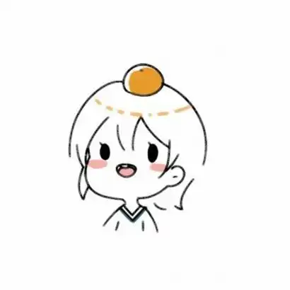 可爱简笔画头像女生高清好看的网红简笔画女孩可爱图片