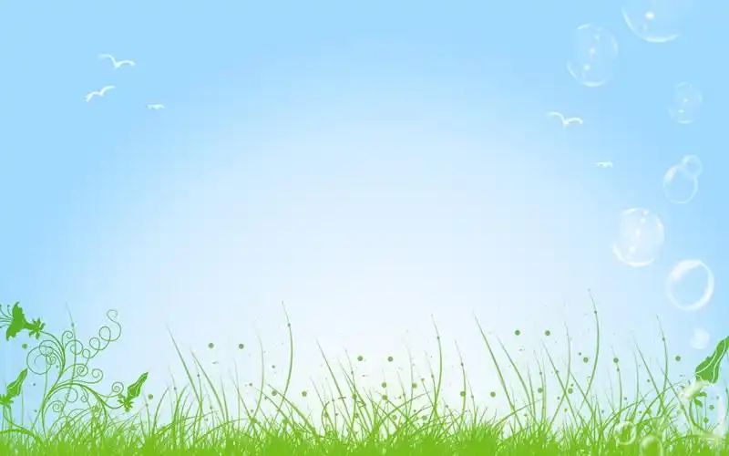 绿色好心情矢量壁纸壁纸图片