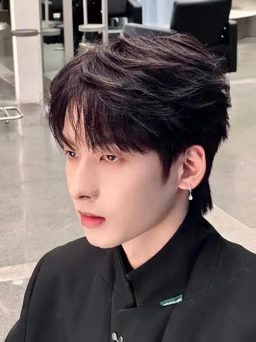 论男生纹理烫刘海的重要性60