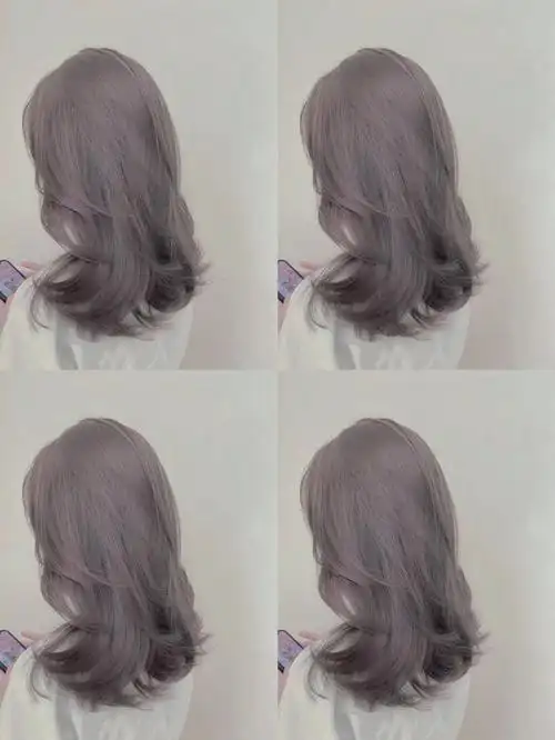 我又染头发了自带光芒的灰色系