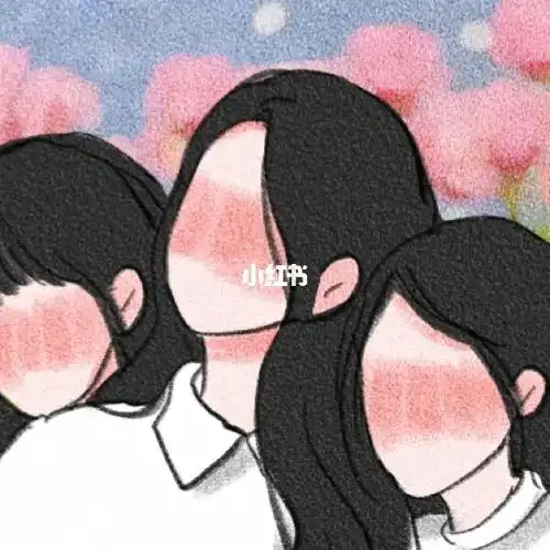 4人和8人多人闺蜜头像