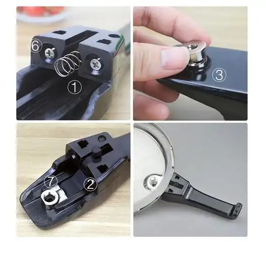 顺达原厂不锈钢压力锅手柄高压锅把手乐厨锅柄18202224cm配件弹簧阀